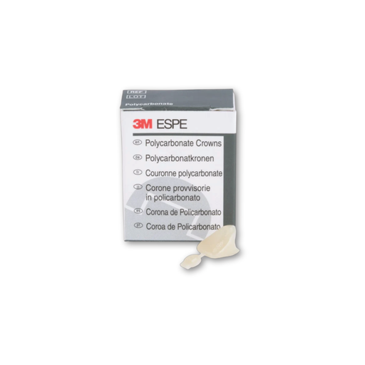 [60-507-77] Boîte de 5 couronnes polycarbonate n°102 3MESPE