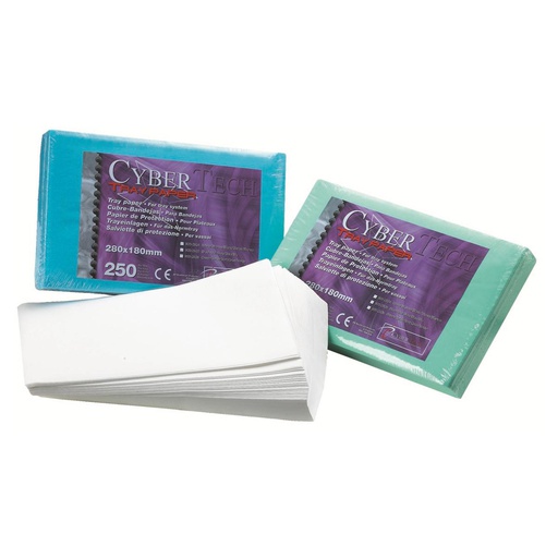 [63-820-09] CYBERTRAY PAPIER VERT 28X18CM (250) 9002836 CYBER